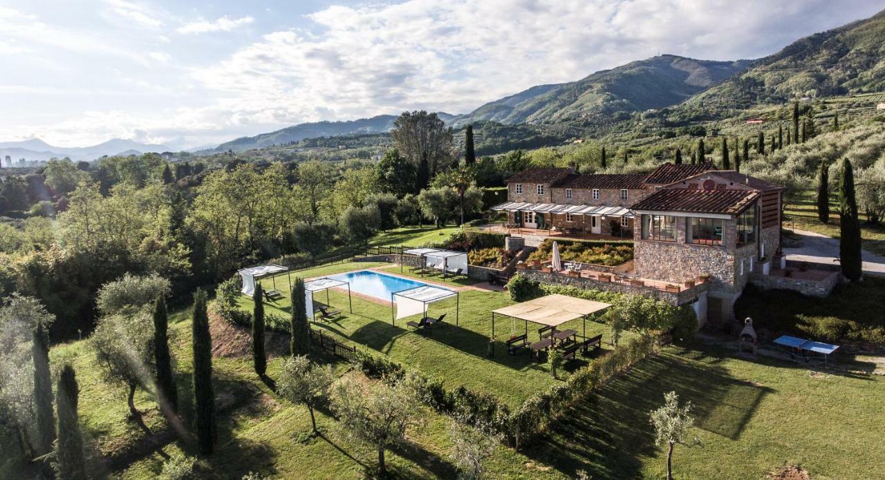 Accogliente Alloggio Con Vista E Piscina Lucca Kültér fotó