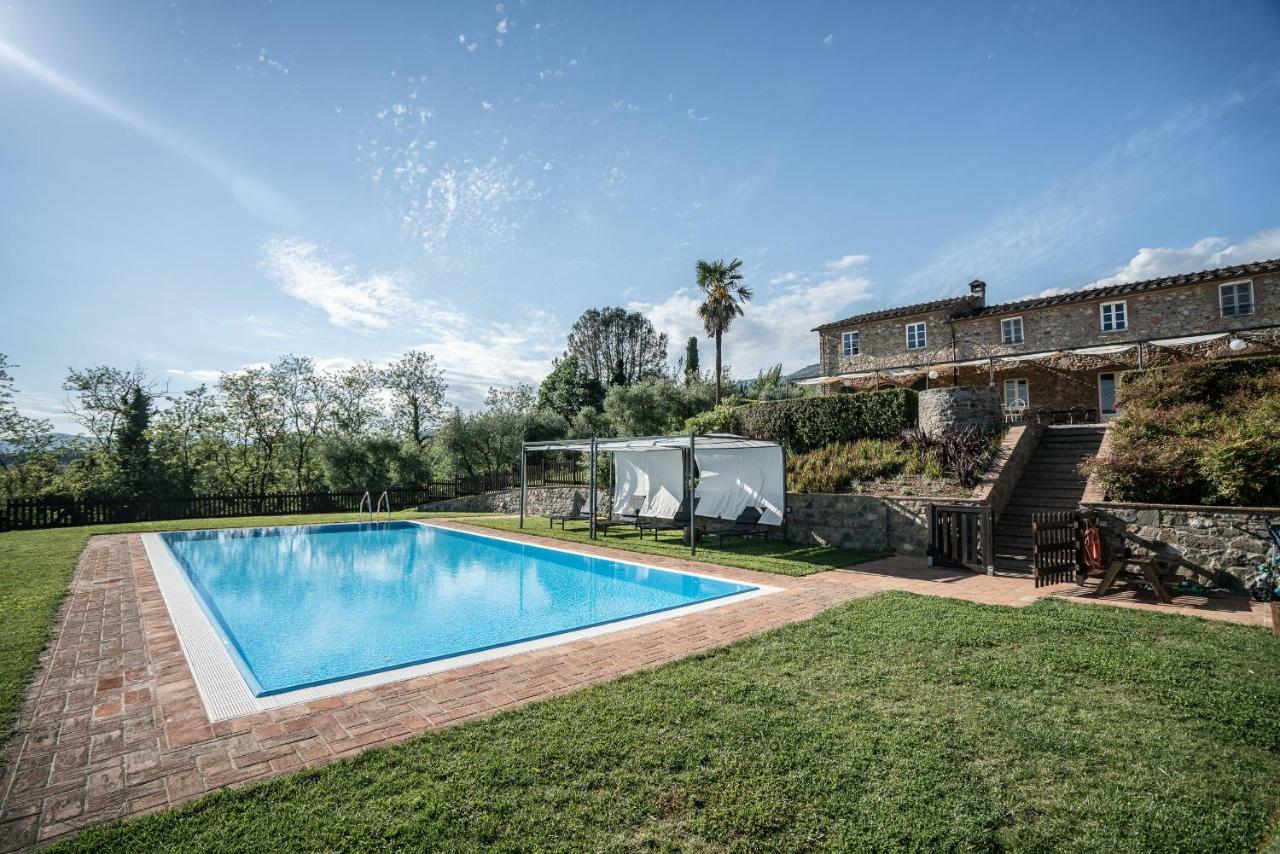 Accogliente Alloggio Con Vista E Piscina Lucca Kültér fotó