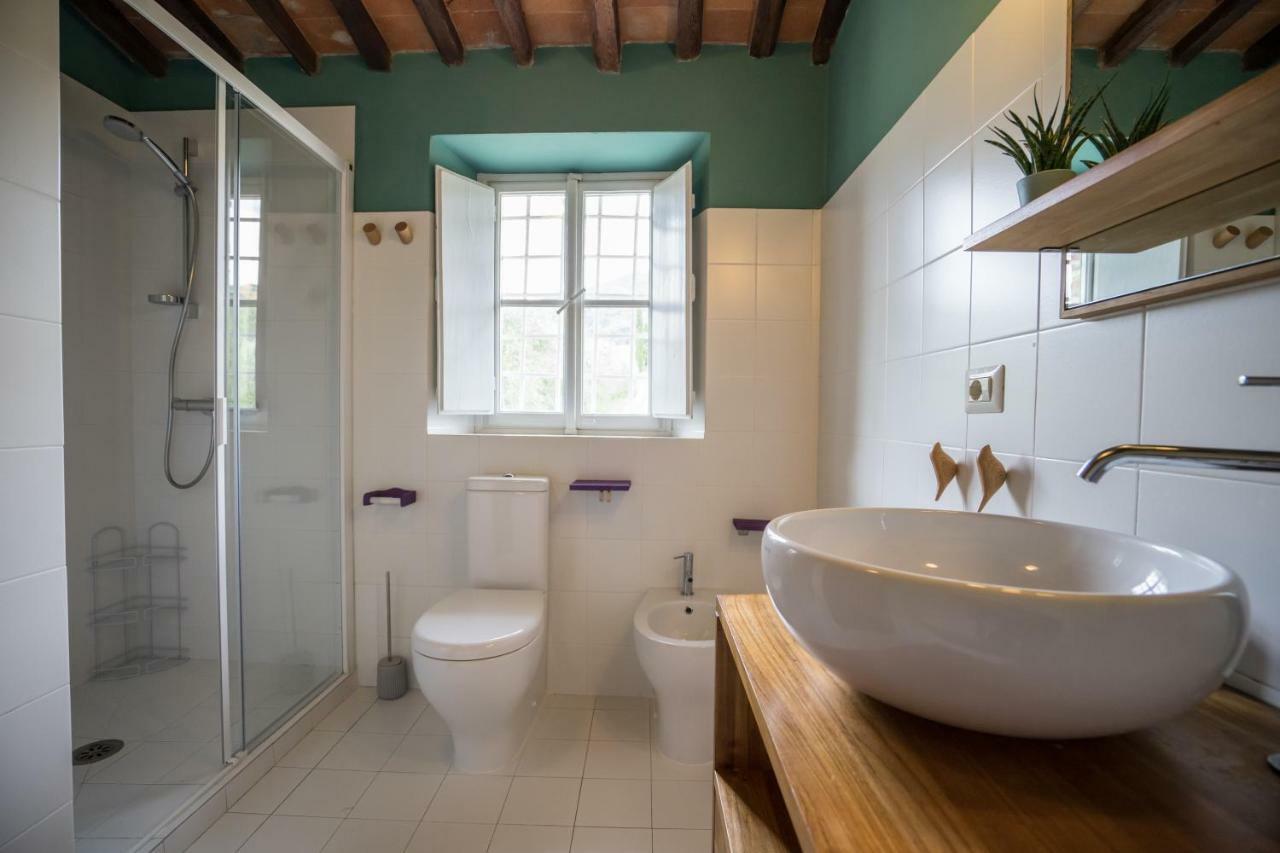 Accogliente Alloggio Con Vista E Piscina Lucca Kültér fotó